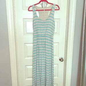 Pink blush Maternity racerback maxi dress 👗